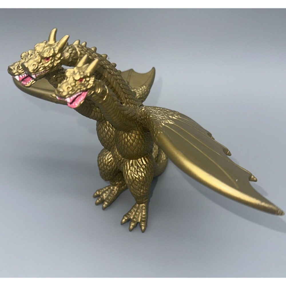 Movie Monster Ex Series King Ghidora 2015 Soft Vinyl At That Time - Damaged Rare